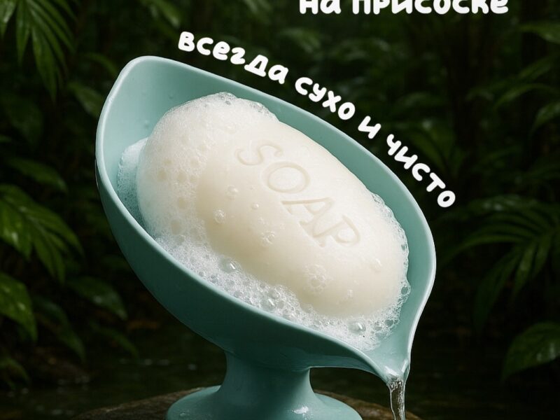 Мыльница со сливом