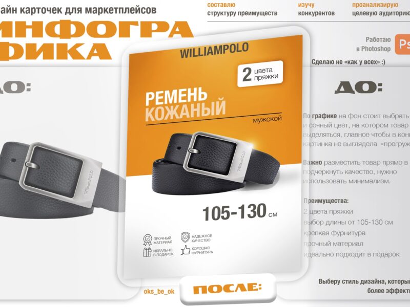 ИНФОГРАФИКА для маркетплейсов: карточки товара
